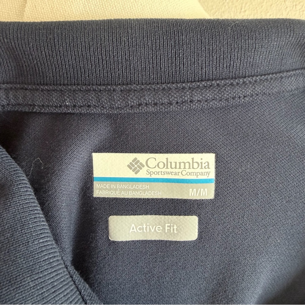 Columbia Navy Blue Men’s Polo Shirt - Picture 4 of 4
